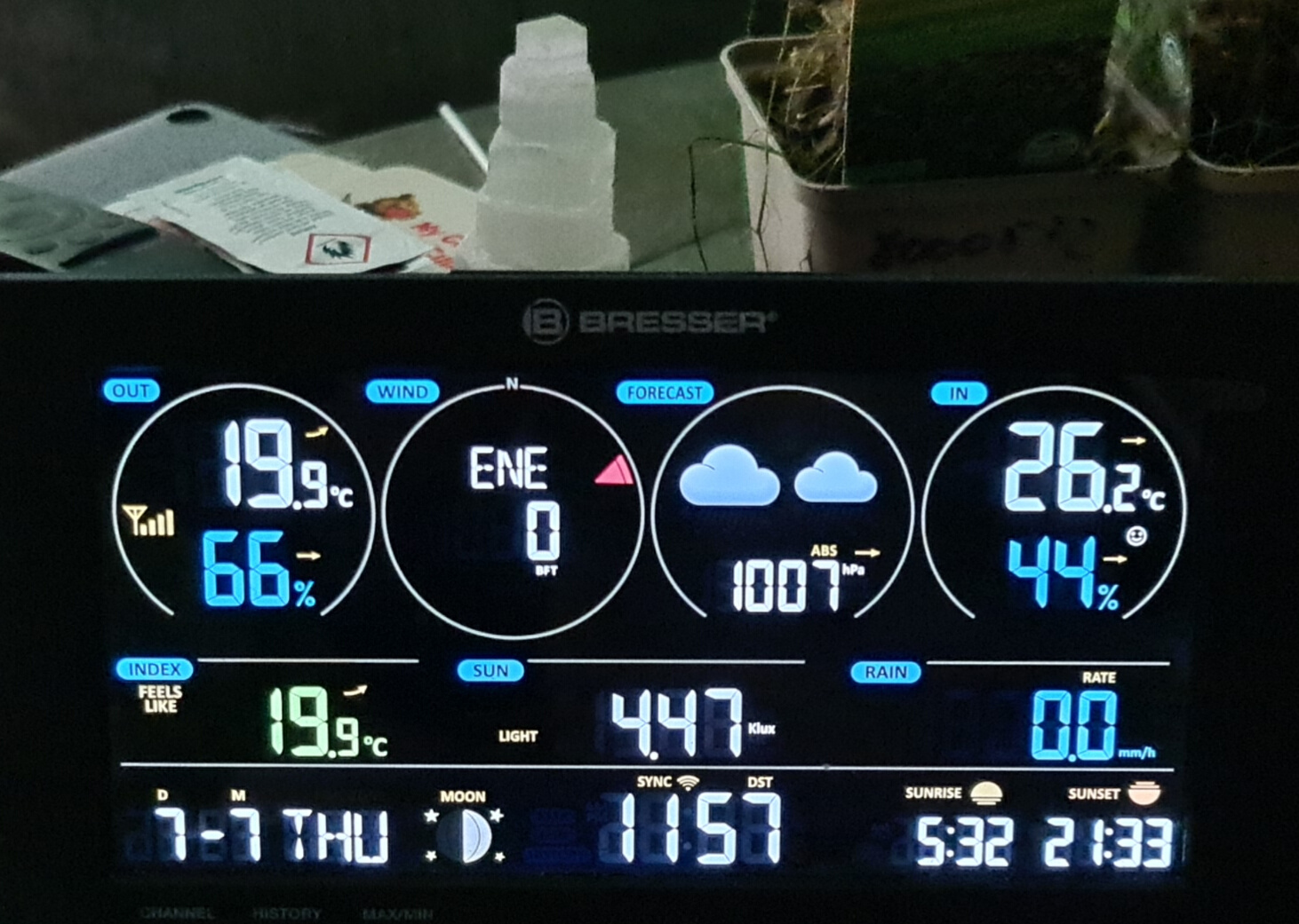 Ich mag meine Wetterstation ✨️💚