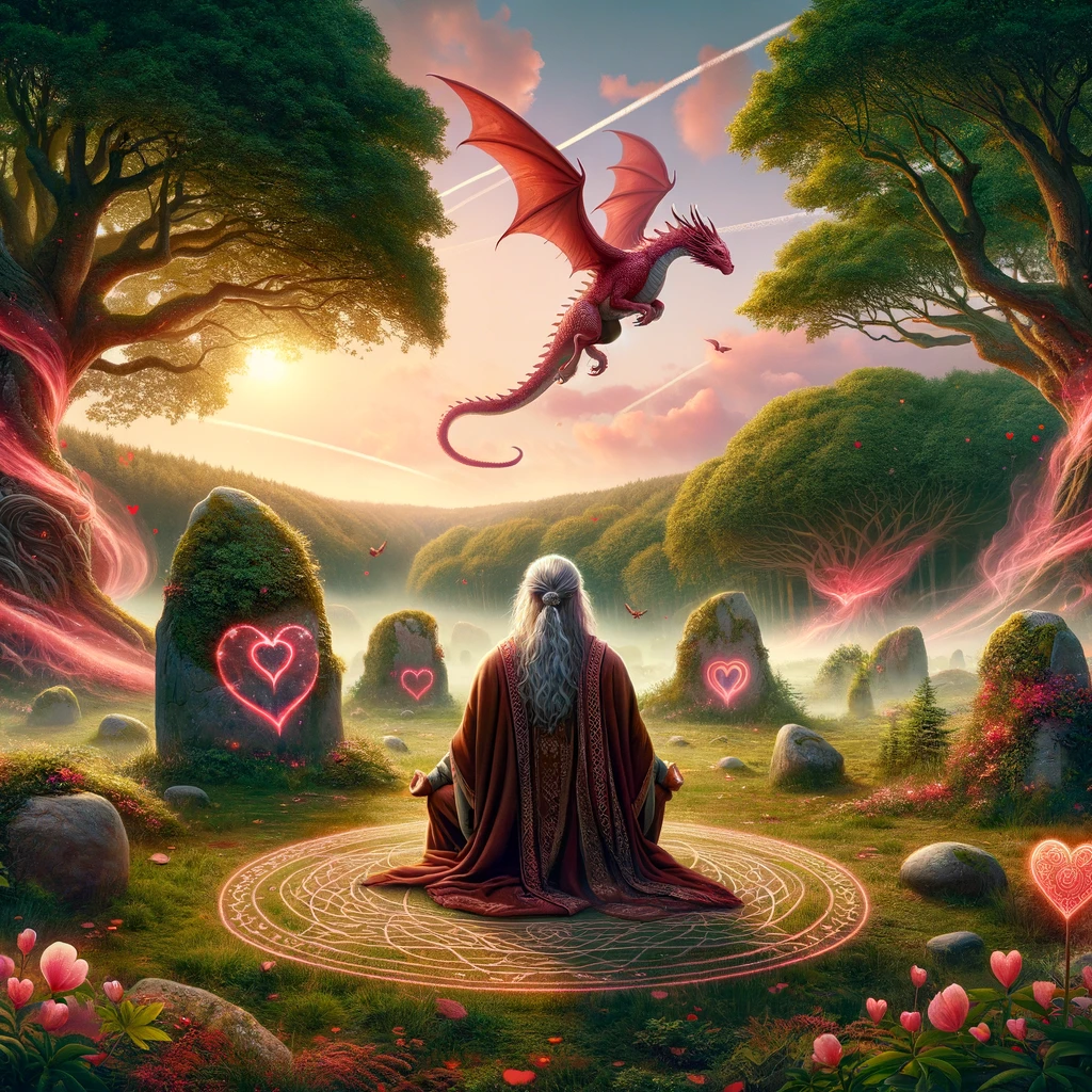 Happy Valentines Day 🧙‍♂️🧜‍♂️🐉🌈💚💝❣️